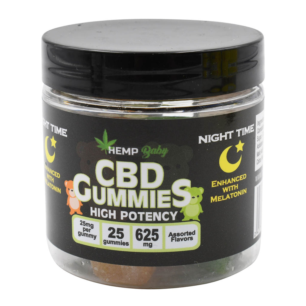 Nighttime 625mg CBD Gummies for Sleep