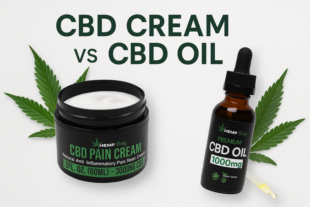 CBD Cream vs CBD Oil: Which Is Right for Your Wellness Needs?
