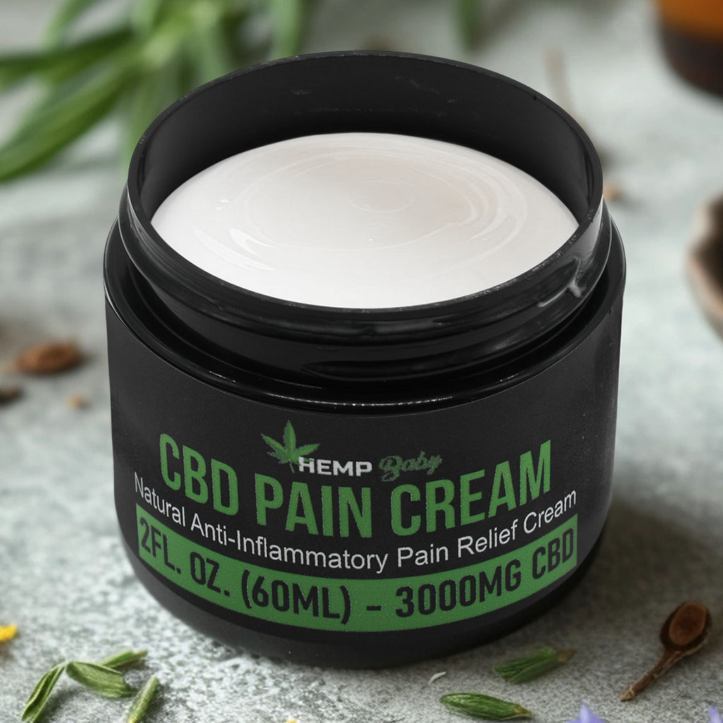 HempBaby Topical Cream  infused with Hemp for Targeted Relief